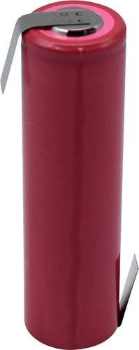 Sanyo UR18650-ZM2 HBG Spezial-Akku 18650 mit Z-Lötfahne Li-Ion 3.7V 2420 mAh in Rot - Bild 1