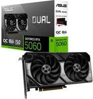 Asus GeForce RTX 5060 DUAL OC Grafikkarte, 8GB, Schwarz - Bild 1