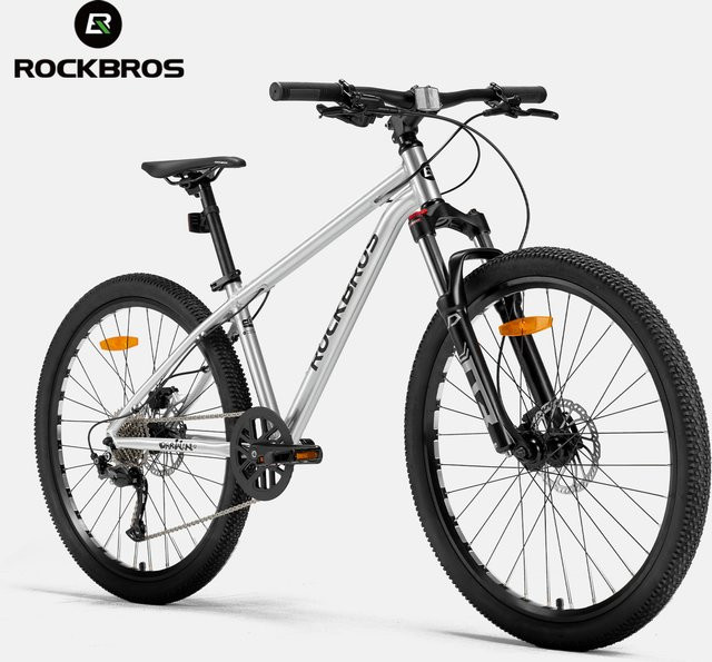 ROCKBROS Kinderfahrrad, leichter Aluminiumrahmen, 9-Gang-Fahrrad - Bild 1