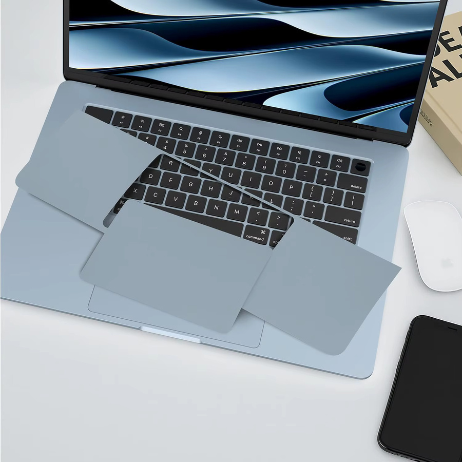 Handballenauflage und Touchpad-Schutz Vinyl-Aufkleber für Apple MacBook Air 13,6 A3449 und 15 A3448 (Modelle 2026, M2, M3, M4, M5) - Bild 5
