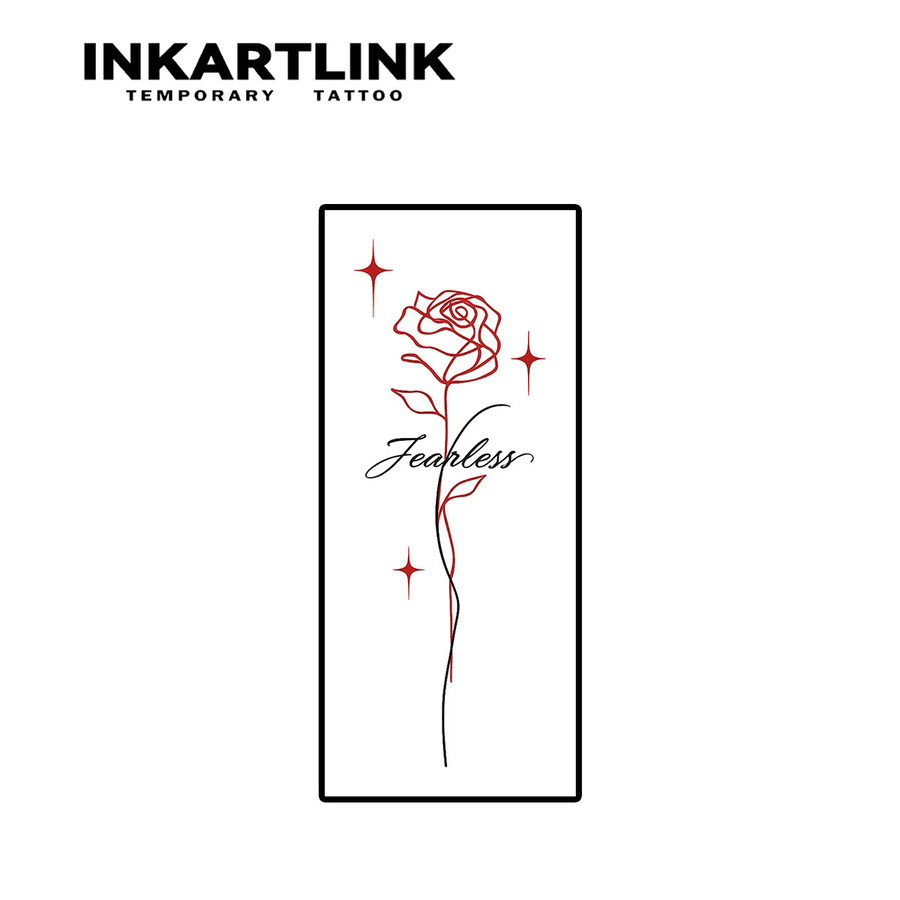INKARTLINK Temporäre Tattoo Aufkleber, Wasserdicht - Bild 3