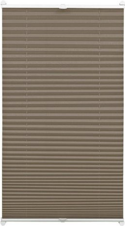 Gardinia Plissee EASYFIX, taupe/grau, 1 Stück, aus Polyester, blickdicht - Bild 1
