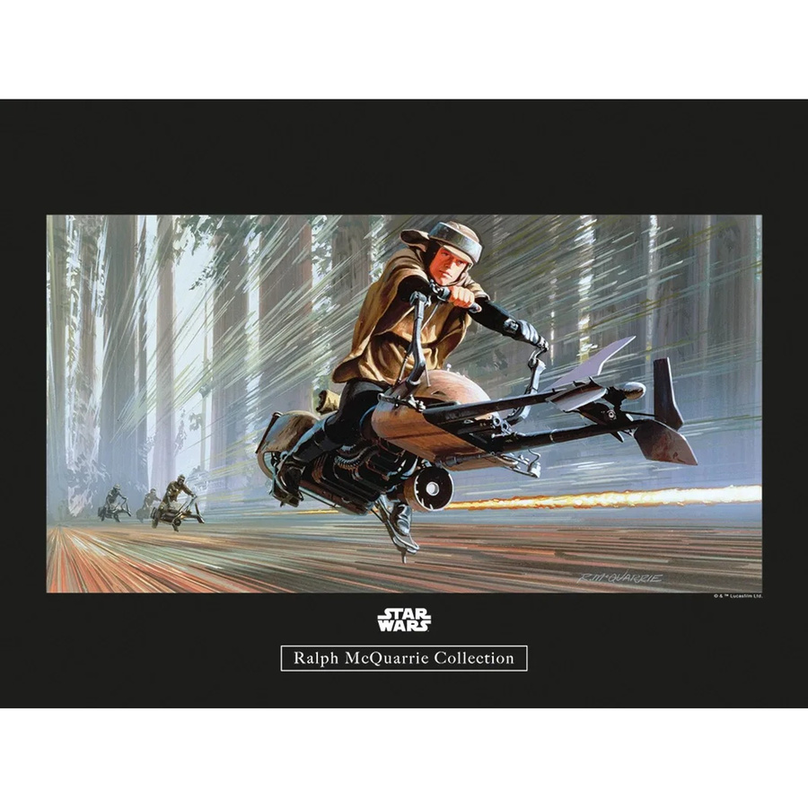 Komar Wandbild Star Wars Speeder Paper Poster Multicolor B: 40 cm, H: 30 cm - Bild 2