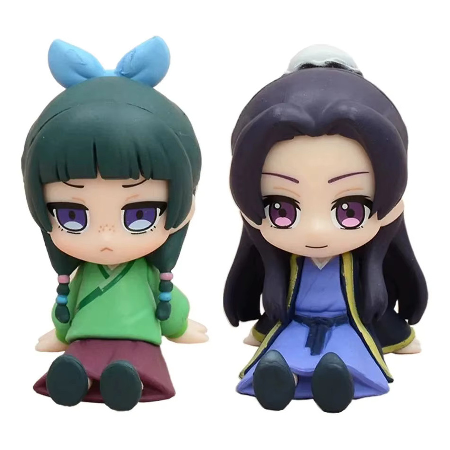 Bandai Anime-Figur The Apothecary Diaries Maomao und Jinshi Sitzendes Modell, Multicolor, Höhe: 6 cm - Bild 4