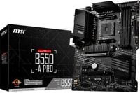 MSI B550-A PRO Mainboard ATX mit AMD B550 Chipsatz, Socket AM4, DDR4, USB-C und Gigabit LAN, Schwarz - Bild 1