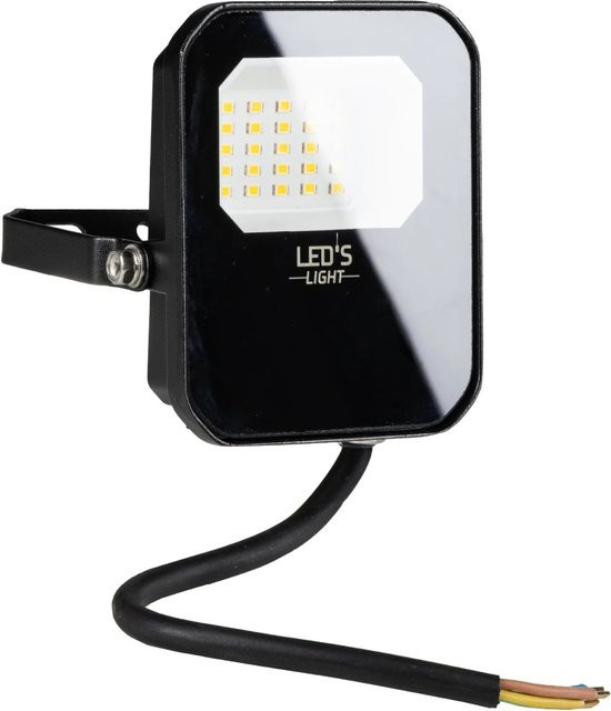 LED's,ight LED Wandstrahler Schwarz 20W 2800lm 4000K IP65 IK06 Außenbereich - Bild 1