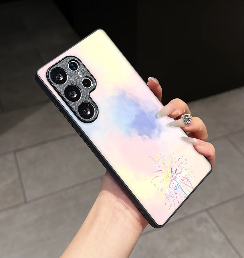 Maßgefertigte Schutzhülle für Samsung Galaxy Android Smartphones in Schwarz und Multicolour - Bild 2
