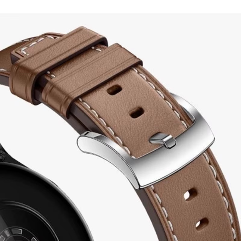 Jansin Uhrenarmband Leder, 22 mm, Unisex - Bild 5