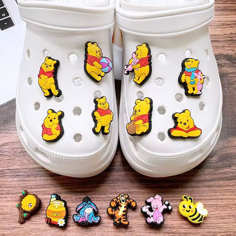 Charms Pooh Ferkel Tigger Honig, PVC, Kinder - Bild 6