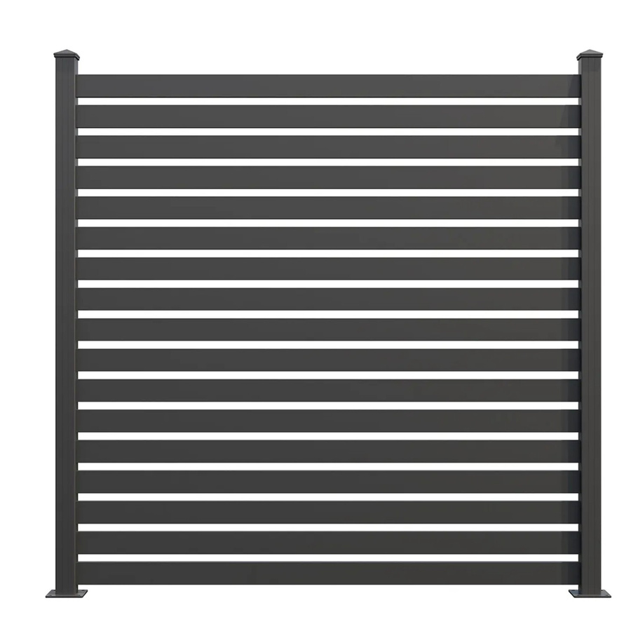 GroJa Steckzaun Lumino Edge aus Aluminium, anthrazit, B/H: 180 x 180 cm - Bild 2