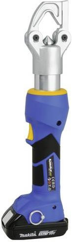 Klauke Mini+ Identcrimp EKM60IDCFM Hydraulische Handpresse 18V mit 1.5Ah Li-Ion Akku in Blau - Bild 2