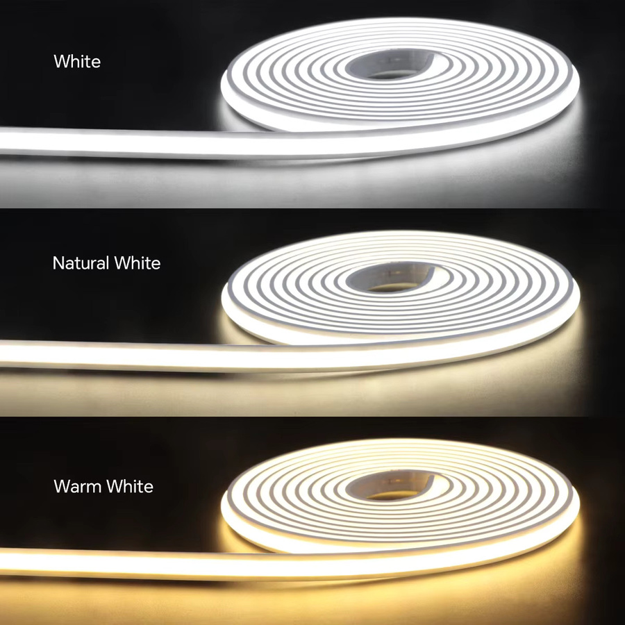 AIMENGTE COB Neon LED Streifen Set aus Silikon mit Wireless PIR Bewegungssensor für Treppen und Korridor, 10m und 5m - Bild 4