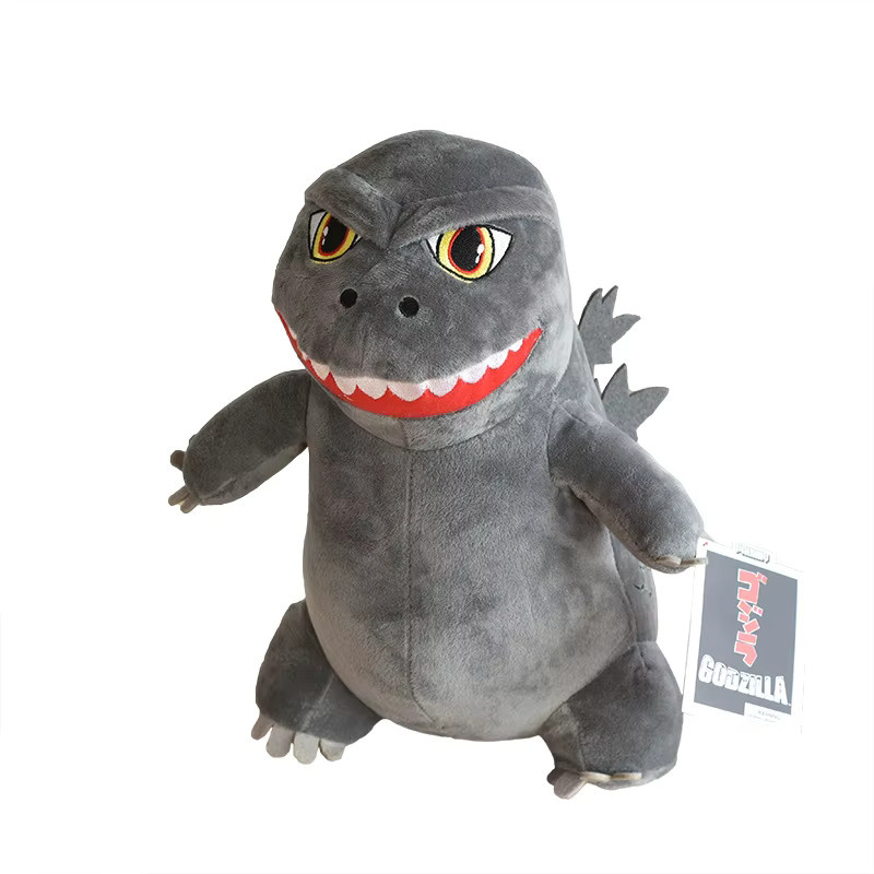 Bandai Godzilla Q Version Plüsch, Dinosaurier, Grau - Bild 4