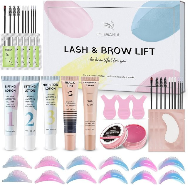 PERMANIA Lash Lift und Black Kit, Brow Lamination Kit - Bild 1