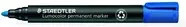 STAEDTLER Lumocolor 352 Permanentmarker mit Bullet-Spitze in Blau und Schwarz - Bild 1