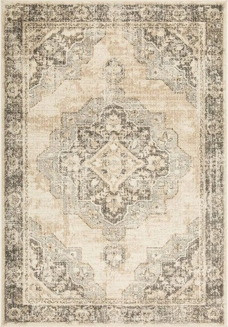 Art Universe Teppich Cairo in Sand und Beige im Vintage-Stil, B: 150 cm, T: 80 cm - Bild 1