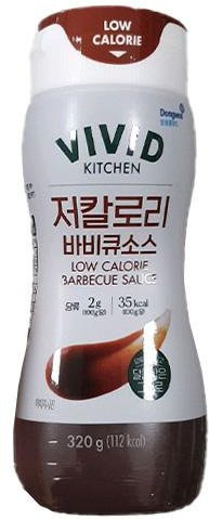 Vivid Kitchen BBQ-Sauce kalorienarm 320 g - Bild 1