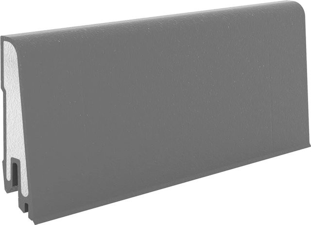Döllken Profiles Hartschaumleiste Modern 60 in Anthrazit, B/H: 60 mm x 17 mm, Länge: 2500 mm - Bild 1