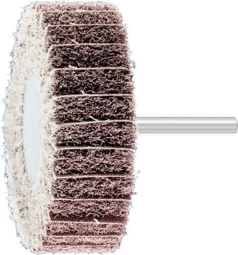 PFERD POLINOX Vlies-Schleifstift PNZ A100 für Feinschliff und Finish, Durchmesser: 80 mm, Breite: 25 mm, Schaft-Durchmesser: 6 mm, 10 Stück - Bild 1