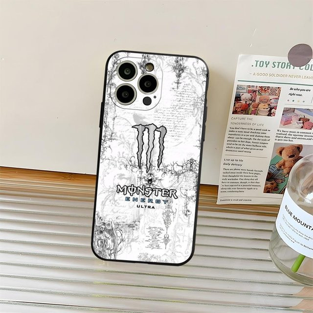 M-MonsterES Mode Design Handyhülle für iPhone in Weiß - Bild 1