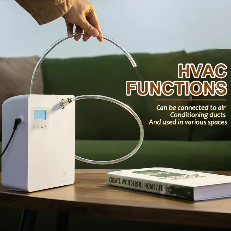 NAMASTE Duftluftmaschine Home Diffusor für ätherische Öle mit Bluetooth und WiFi App-Steuerung zur Aromatherapie in Schwarz oder Weiß - Bild 4