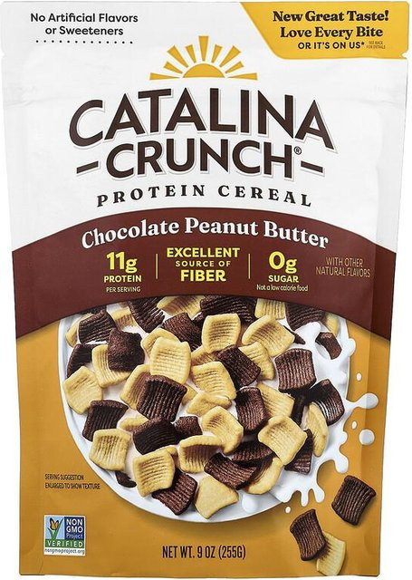Catalina Crunch Protein-Müsli Schoko-Erdnussbutter glutenfrei 255 g - Bild 1