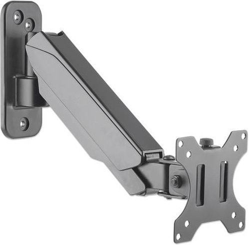 Manhattan 461603 Monitor-Wandhalterung für 43,2 cm bis 81,3 cm Displays, Schwarz, drehbar, höhenverstellbar, neigbar und schwenkbar - Bild 1