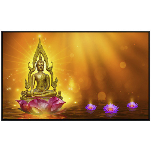 papermoon EcoHeat Infrarotheizung Buddha Figur in Bunt mit Matt-Effekt, App-Steuerung und Überhitzungsschutz - Bild 2