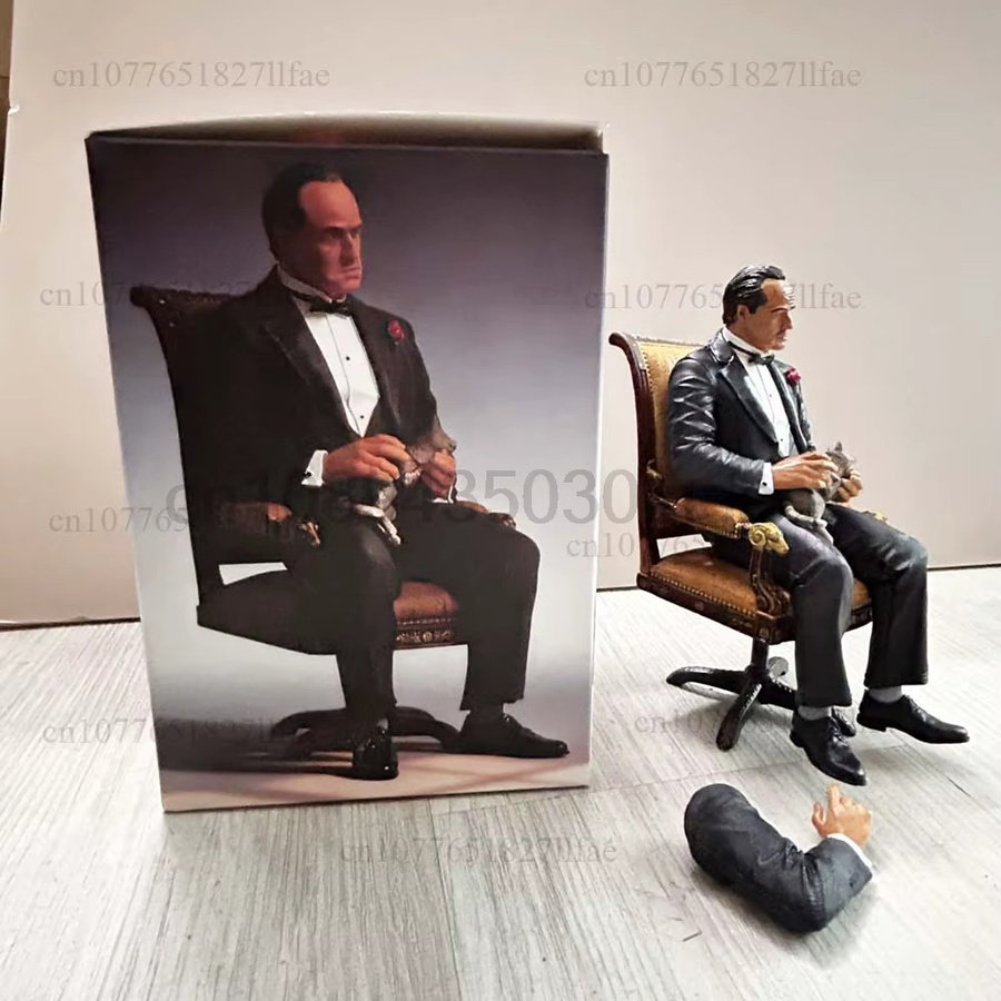 Bandai Actionfigur Der Pate Vito Corleone Gentleman als bewegliche Sammelfigur und Deko-Ornament - Bild 3