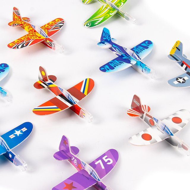 WEIGAO Papier Flugzeug Spielzeug, DIY montieren, 10/20 stücke - Bild 1