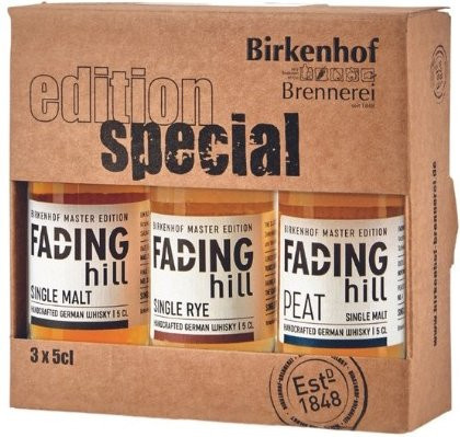 Birkenhof Brennerei Fading Hill Whisky, Tastingset, 3 x 0,05 l - Bild 1