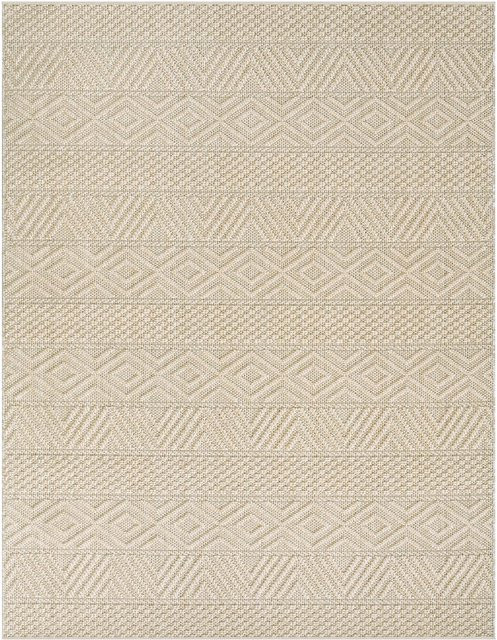 Teppich Munico in Creme und Beige mit geometrischem Design, B/T: 200 x 280 cm - Bild 1