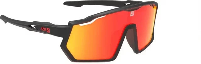 AZR Pro Race Sonnenbrille Kids, Vollrand, Kunststoff, black, Wrap - Bild 1