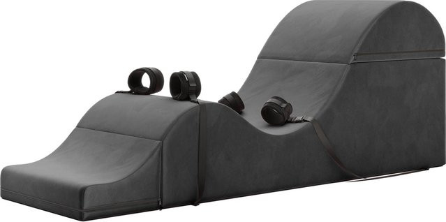 Liberator Liebesmöbel Aria Bondage Plus Size in Schwarz mit Fesselsystem für Hände und Füße, B/T/H: 158,0 x 56,0 x 56,0 cm - Bild 1