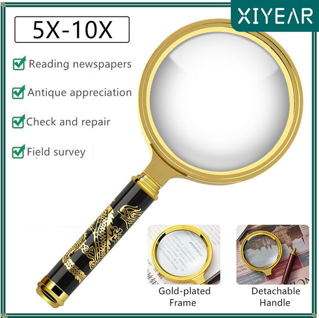xiyear Lupe gold, Mini-Tasche - Bild 1