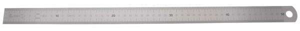 Elora Biegsamer Stahlmaßstab ELORA-1547-1000 in Silber