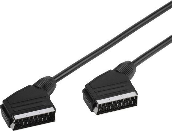 Vivanco Scart Kabel voll verschaltet schwarz 1,2 m - Bild 1