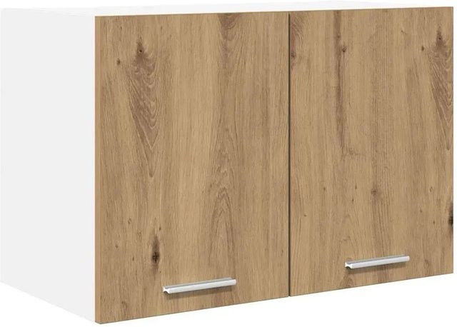 vidaXL Hängeschrank Riga Küchenschrank in Artisan-Eiche und Weiß B: 60 cm, T: 31 cm, H: 40 cm - Bild 1