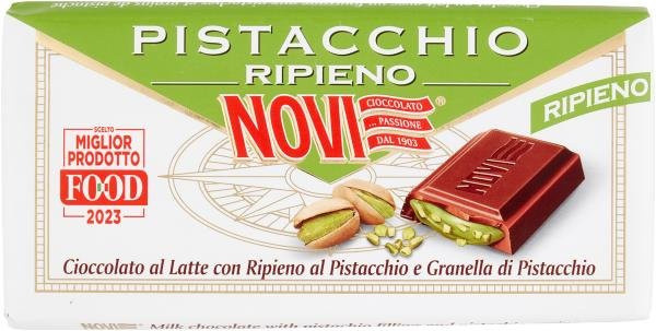 novi Pistazien-Schokolade und Pistazien-Latte Schokoladentafel 105 g - Bild 1