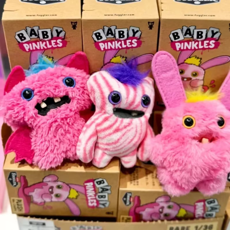 Fuggler Baby Pinkles, Plüschpuppen, Schlüsselanhänger, Rosa - Bild 4