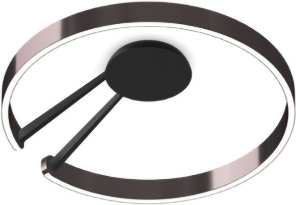 Occhio Mito aura 60 LED-Wand- und Deckenleuchte in Schwarz matt mit Phantom-Narrow Kopf und Occhio air Modul für x-tra warmes Licht (2200K - 3500K) - Bild 1