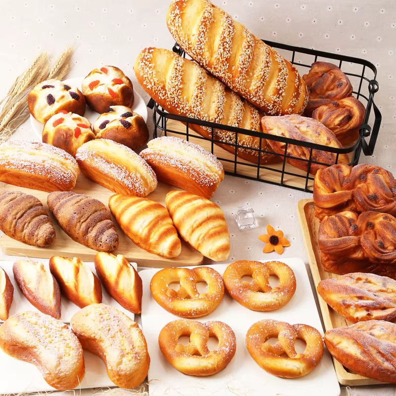 Künstliches Lebensmittelmodell Donut als Dekorationsartikel für Bäckerei-Displays und Fotografie-Requisiten - Bild 2