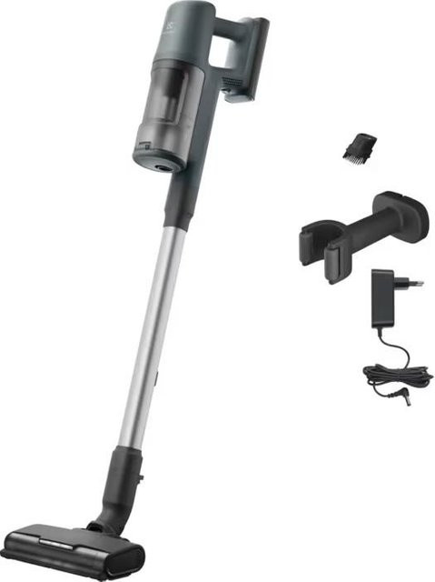 KATOMIX Bodenstaubsauger Clean 600 EP61CB21OG beutellos in Grün/Grau mit Hartboden-Düse - Bild 1