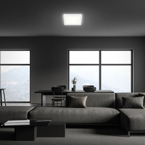 Briloner LED Panel SLIM in Weiss, 12 W, Breite: 19 cm - Bild 1