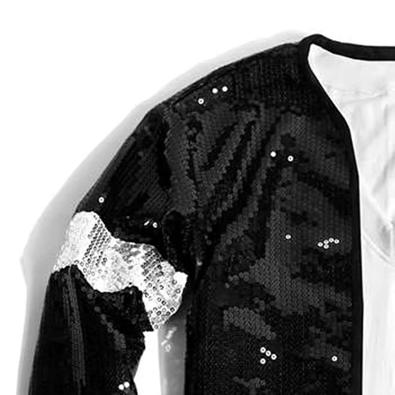 Coplay Michael Jackson Billie Jean Moonwalk Jacke und Handschuh, Schwarz, Set / Bundle - Bild 3