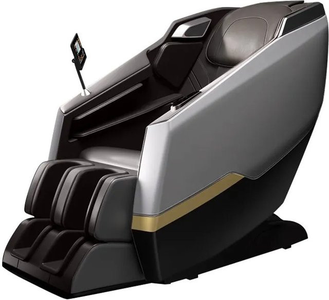 360Home Massagesessel Zero-Gravity Liegesessel mit Tiefenmassage, Heizfunktion und Bluetooth in Grau, B: 73 cm, T: 140 cm, H: 106 cm - Bild 1