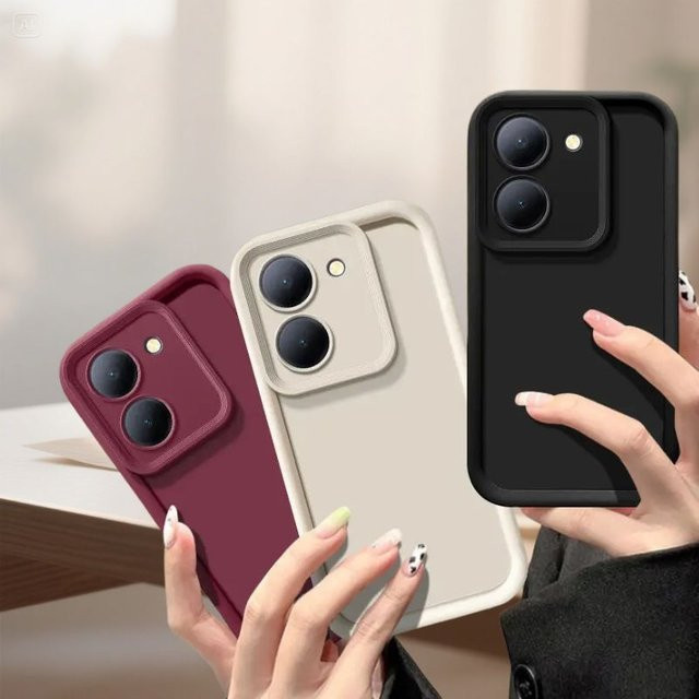 Stoßfeste Silikon Handyhülle für Xiaomi Redmi Note 12 Pro 11 Pro 13C 14 Pro+ in Schwarz - Bild 1