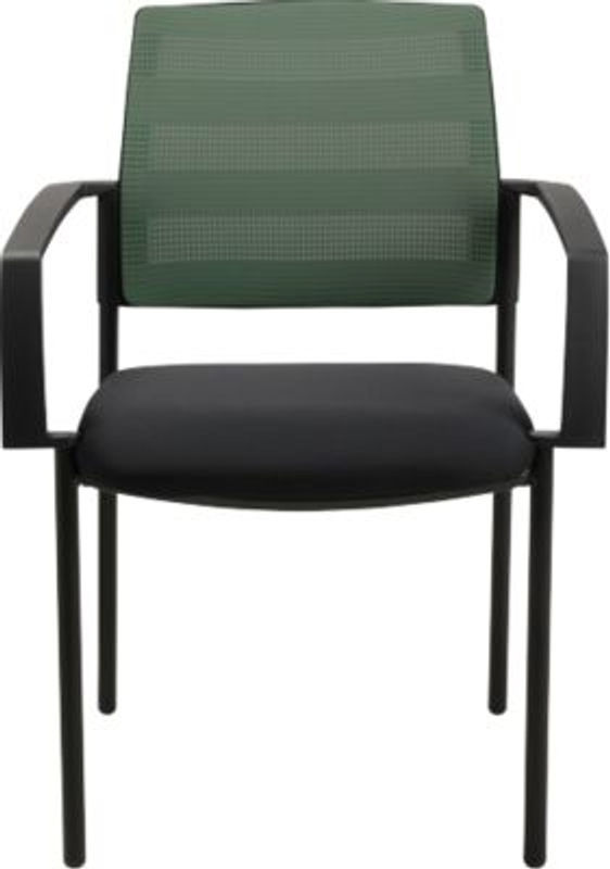 Schäfer Shop Select Besucherstuhl SSI PROLINE MEETING 10, 2er-Set, mint, mit Armlehnen, Netzrücken und gepolstertem Sitz, stapelbar - Bild 2