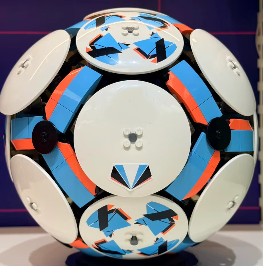 Hot Toys Fußball-Baustein-Puzzle-Modell, 1498 Teile, ab 14 Jahren - Bild 3