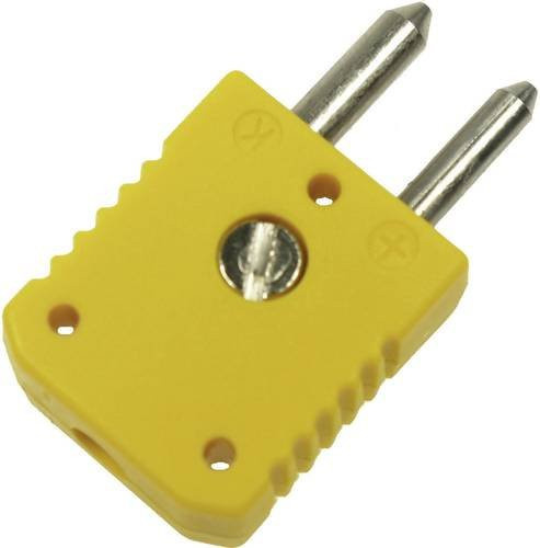 B + B Thermo-Technik Standardstecker Typ K in Gelb - Bild 1